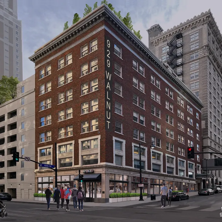 929 Walnut — downtown Kansas City office-to-residential restoration